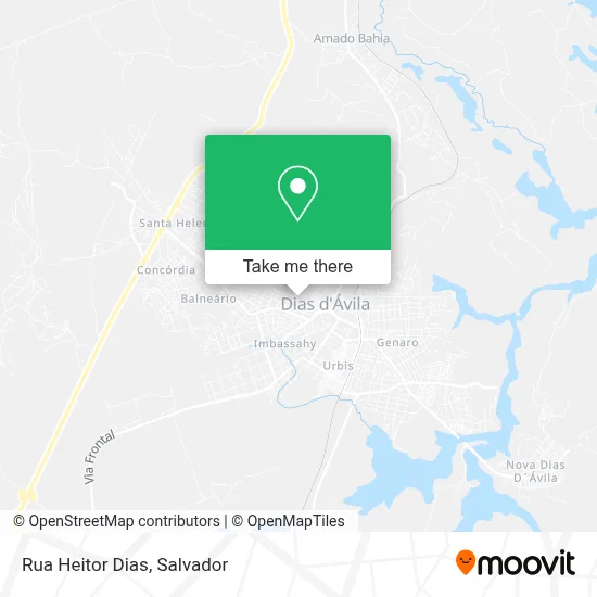 Rua Heitor Dias map