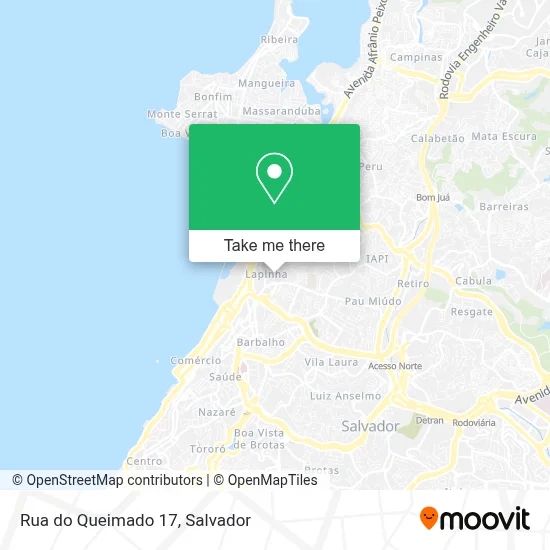 Rua do Queimado 17 map