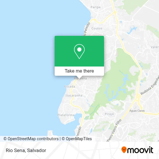 Rio Sena map