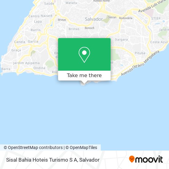 Sisal Bahia Hoteis Turismo S A map