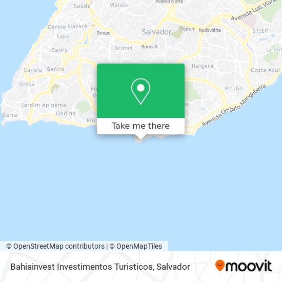 Bahiainvest Investimentos Turisticos map