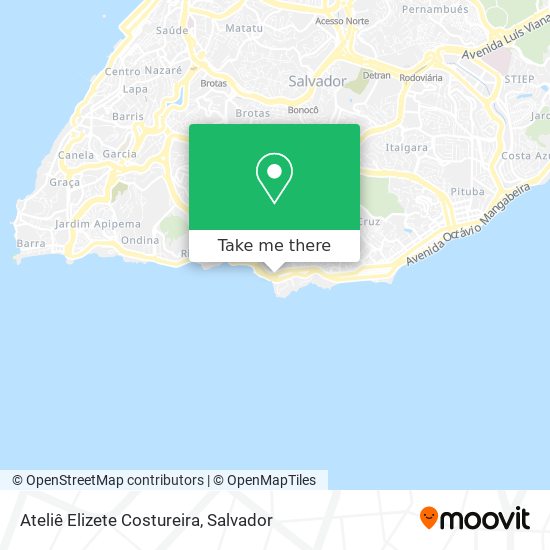 Ateliê Elizete Costureira map