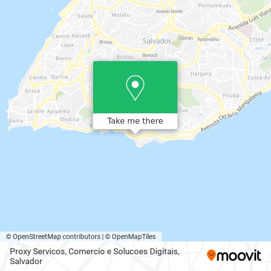Proxy Servicos, Comercio e Solucoes Digitais map