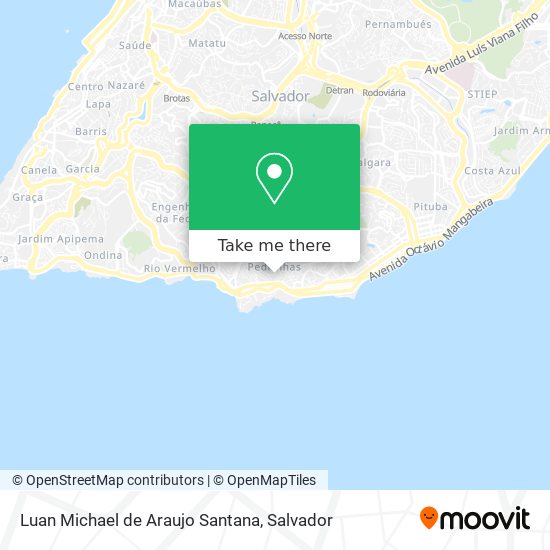 Luan Michael de Araujo Santana map