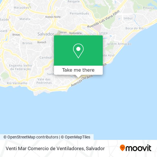 Venti Mar Comercio de Ventiladores map