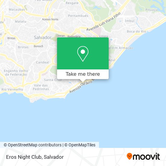 Eros Night Club map