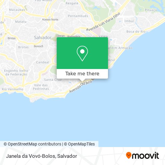 Janela da Vovó-Bolos map