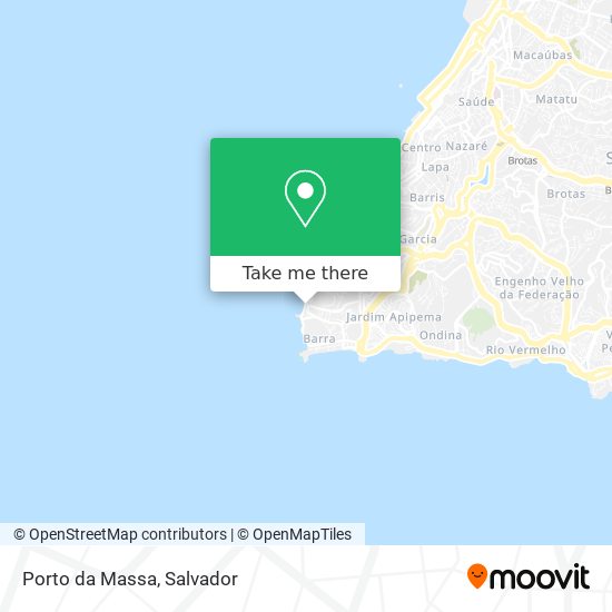 Porto da Massa map