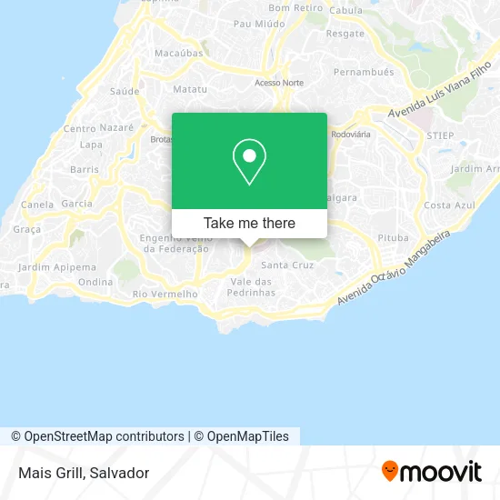 Mais Grill map