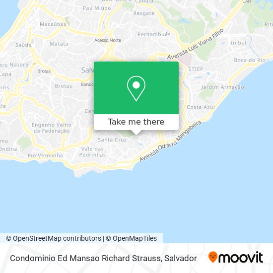 Condominio Ed Mansao Richard Strauss map