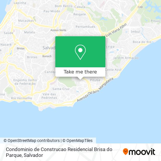 Condominio de Construcao Residencial Brisa do Parque map