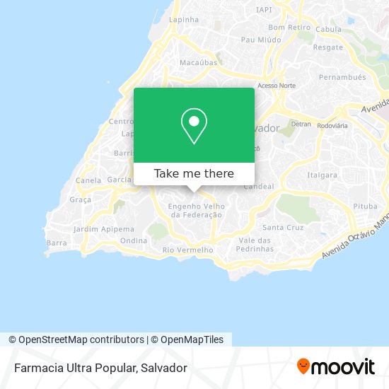 Farmacia Ultra Popular map