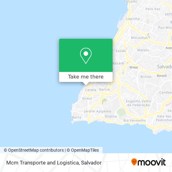 Mcm Transporte and Logistica map