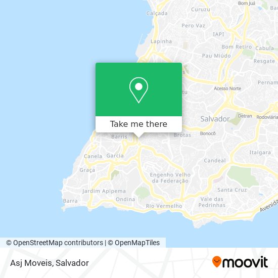 Asj Moveis map