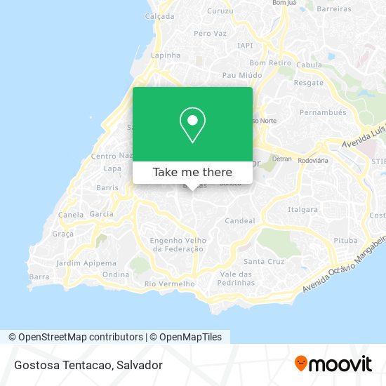 Gostosa Tentacao map