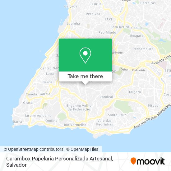 Carambox Papelaria Personalizada Artesanal map