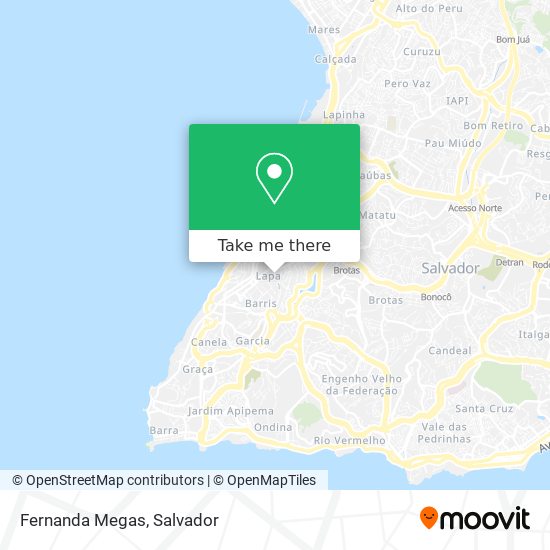 Fernanda Megas map