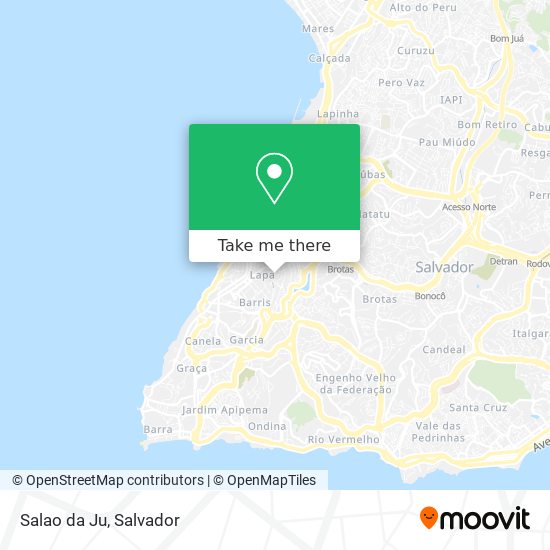 Salao da Ju map