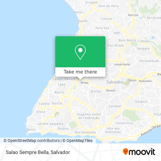 Salao Sempre Bella map