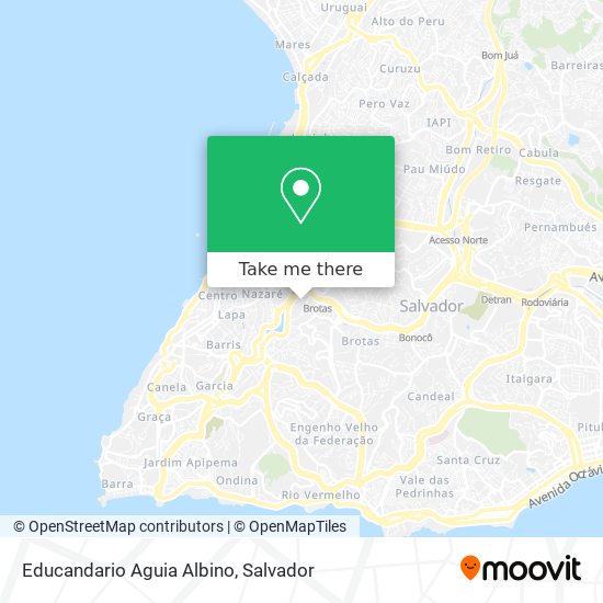 Educandario Aguia Albino map