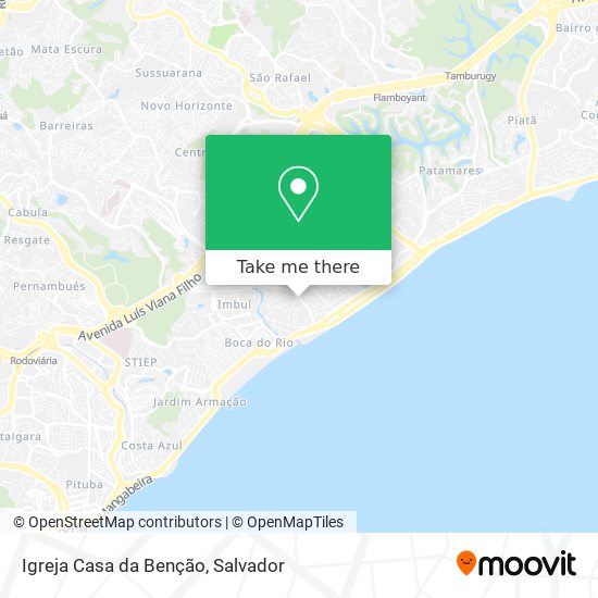 Igreja Casa da Benção map