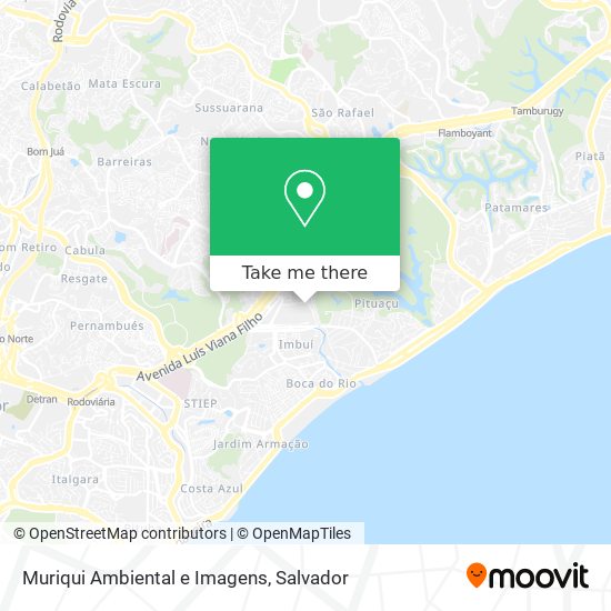 Muriqui Ambiental e Imagens map