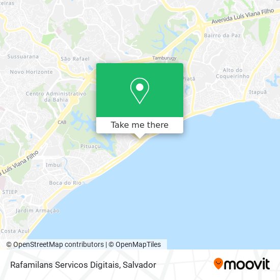 Rafamilans Servicos Digitais map