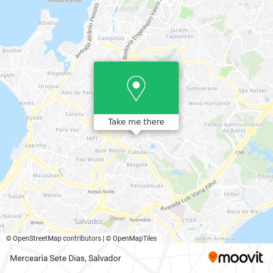 Mercearia Sete Dias map