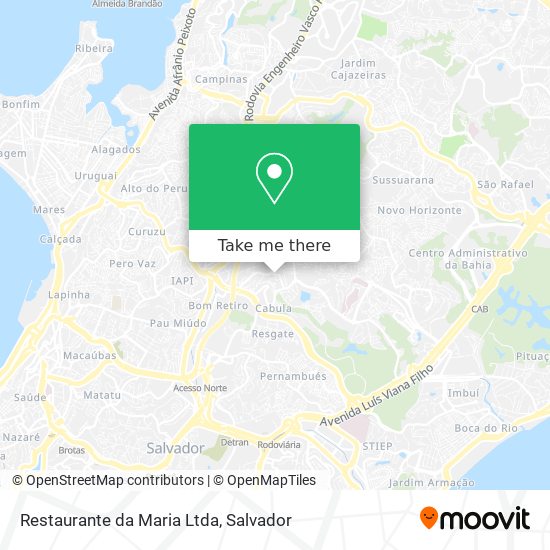 Restaurante da Maria Ltda map