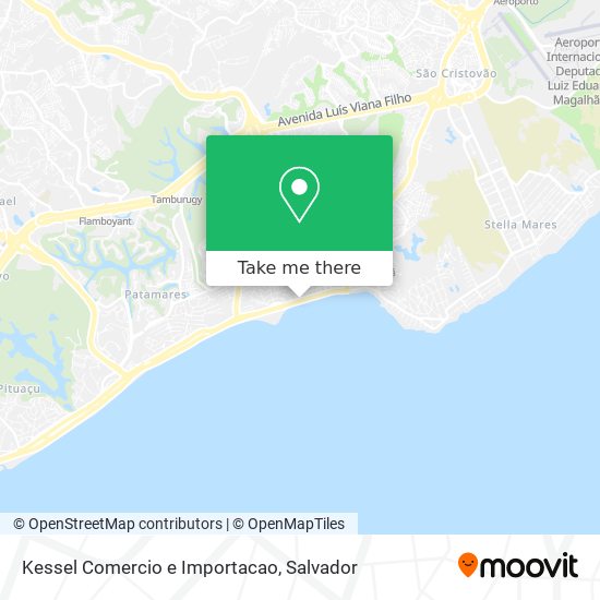 Kessel Comercio e Importacao map