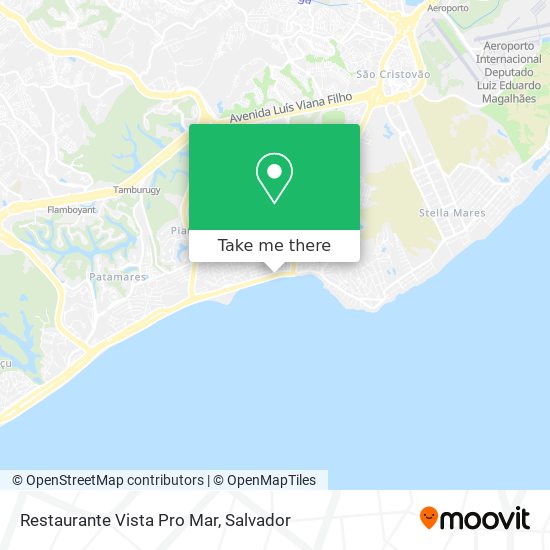 Restaurante Vista Pro Mar map