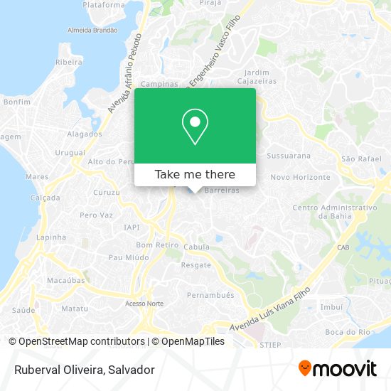 Ruberval Oliveira map