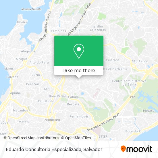 Eduardo Consultoria Especializada map