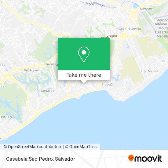 Mapa Casabela Sao Pedro