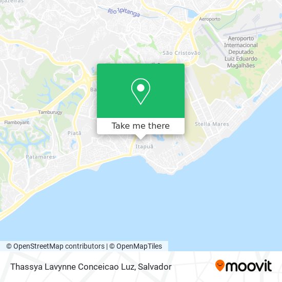 Thassya Lavynne Conceicao Luz map