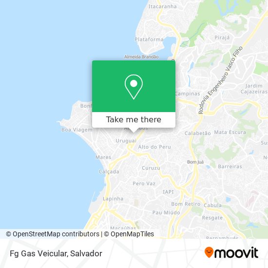 Fg Gas Veicular map