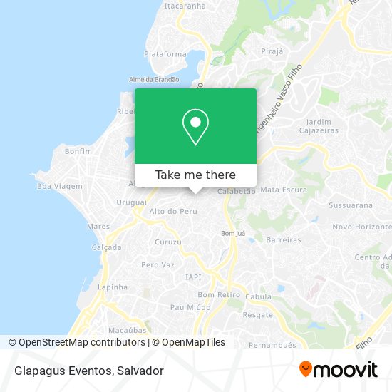 Mapa Glapagus Eventos