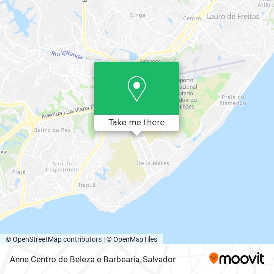 Anne Centro de Beleza e Barbearia map
