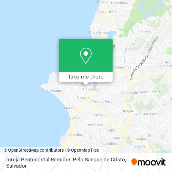 Igreja Pentecostal Remidos Pelo Sangue de Cristo map