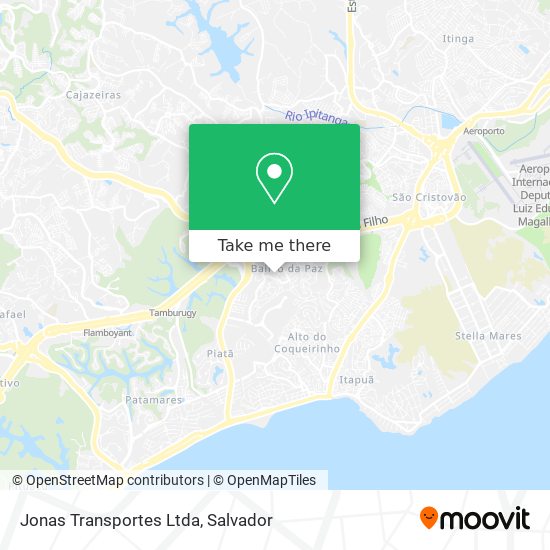 Jonas Transportes Ltda map