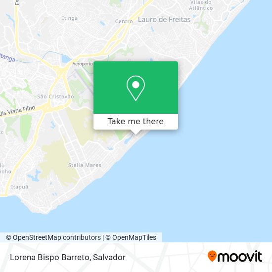 Lorena Bispo Barreto map