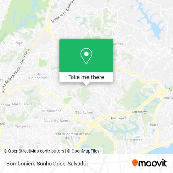 Bomboniere Sonho Doce map