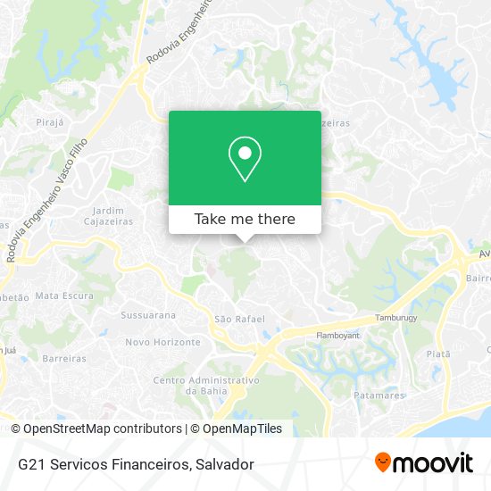 G21 Servicos Financeiros map