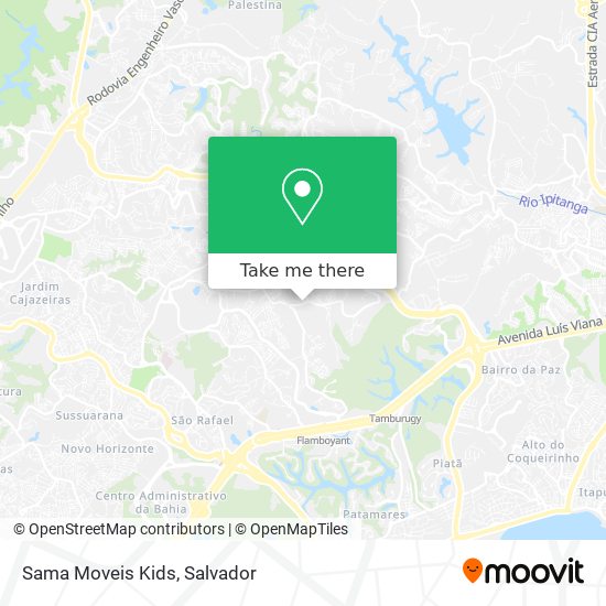 Mapa Sama Moveis Kids