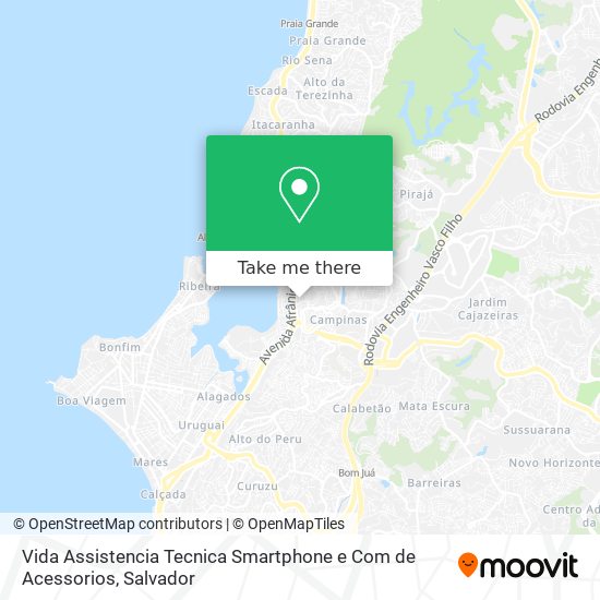 Vida Assistencia Tecnica Smartphone e Com de Acessorios map