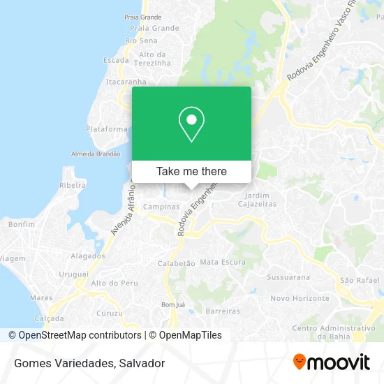 Gomes Variedades map