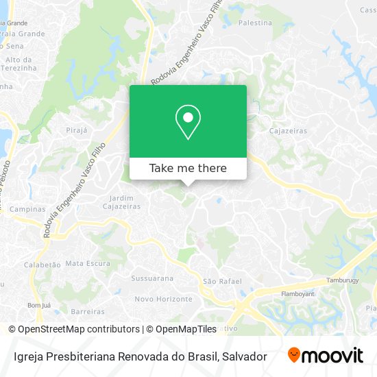 Igreja Presbiteriana Renovada do Brasil map