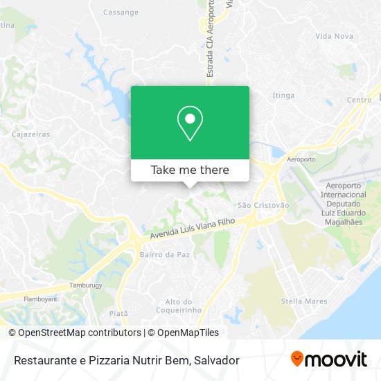 Restaurante e Pizzaria Nutrir Bem map
