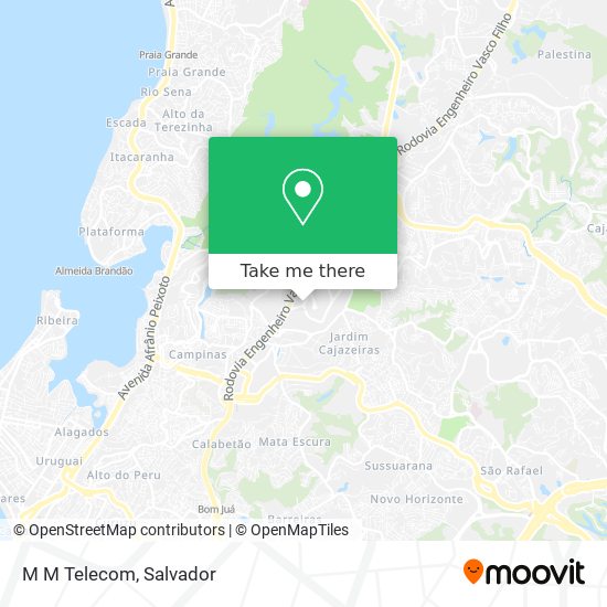 M M Telecom map