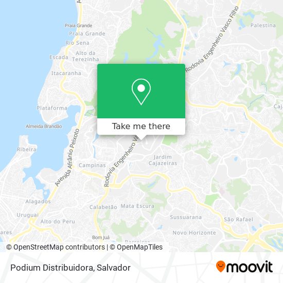 Podium Distribuidora map